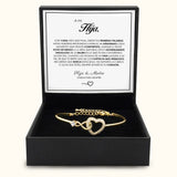 Pulsera "Lazo Infinito" para Hija I Siempre Contigo