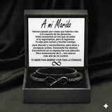 Pulsera Infinito para Él - "Amor que No Tiene Fin"