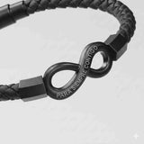 Pulsera Infinito para Él - "Amor que No Tiene Fin"