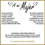 Collar para Esposa "Sigues Siendo Mi Todo" I Plata con Grabado